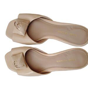 Stuart Weitzman-7- Slip on Bow Sandals